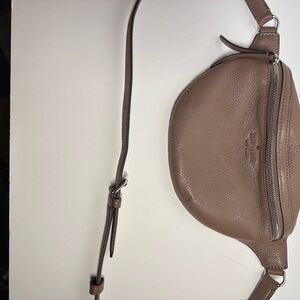 Kate Spade Taupe Leather Crossbody Bag